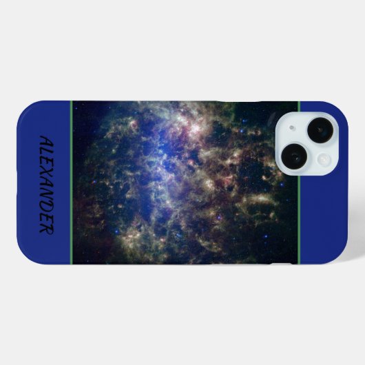 Astronomie aangepaste naam magellanic cloud Case-Mate iPhone case (Achterkant (horizontaal))