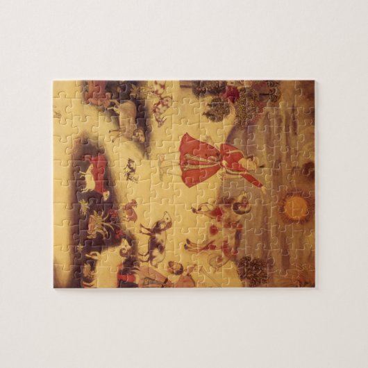  astronomie, Antiek Aziatische Keltische Kunst Legpuzzel (Horizontaal)