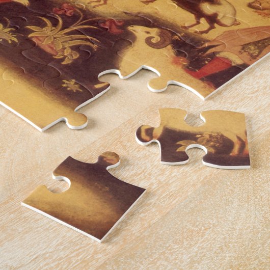  astronomie, Antiek Aziatische Keltische Kunst Legpuzzel (Zijkant)