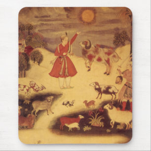 astronomie, Antiek Aziatische Keltische Kunst Muismat