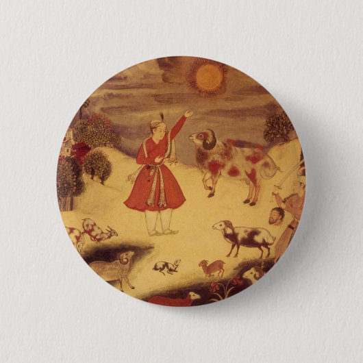 astronomie, Antiek Aziatische Keltische Kunst Ronde Button 5,7 Cm (Voorkant)
