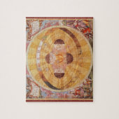  astronomie, Antiek Copernicaans zonnestelsel Legpuzzel (Verticaal)