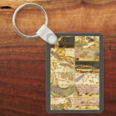  astronomie, Antiek sterren Sleutelhanger (Voorkant)