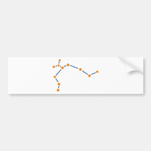 astronomie-aquarius-2 bumpersticker (Voorkant)