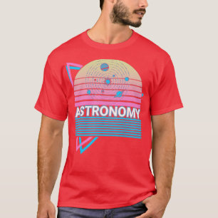 Astronomie Astronomeer Solar System Gift T-shirt