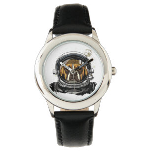 Astronomie bij ruimteverkenning van astronaut Boxe Horloge