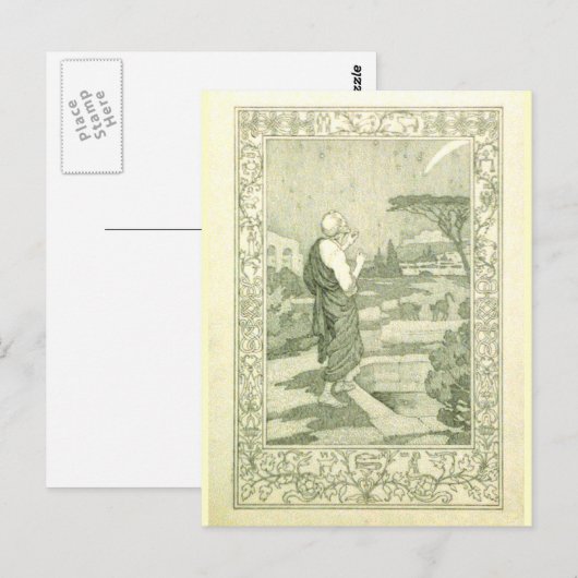 Astronomie Briefkaart (Voorkant / Achterkant)