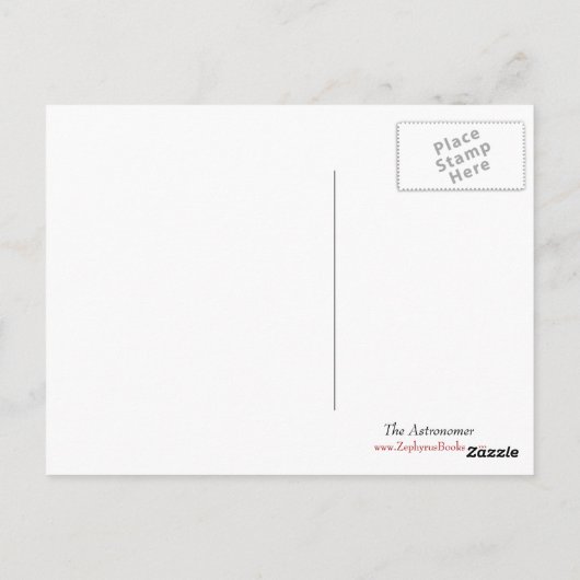 Astronomie Briefkaart (Achterkant)