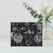 Astronomie Briefkaart (Staand voorkant)