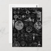 Astronomie Briefkaart (Voorkant / Achterkant)