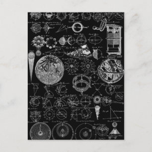 Astronomie Briefkaart