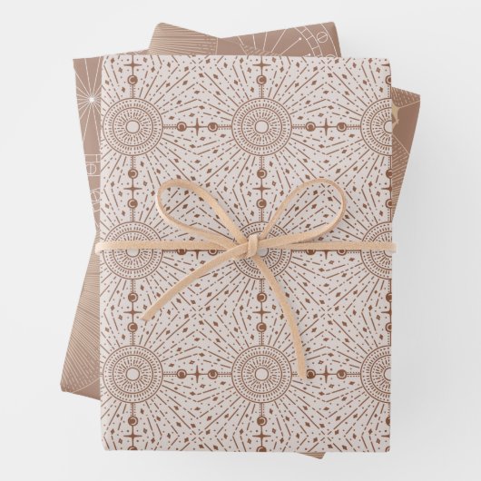 Astronomie Celestial Astrology Cosmic Rays Inpakpapier Vel (In situ)