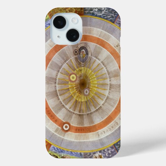  astronomie Celestial Copernican Planisphere Case-Mate iPhone Case (Achterkant)
