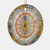  astronomie Celestial Copernican Planisphere Keramisch Ornament (Links)