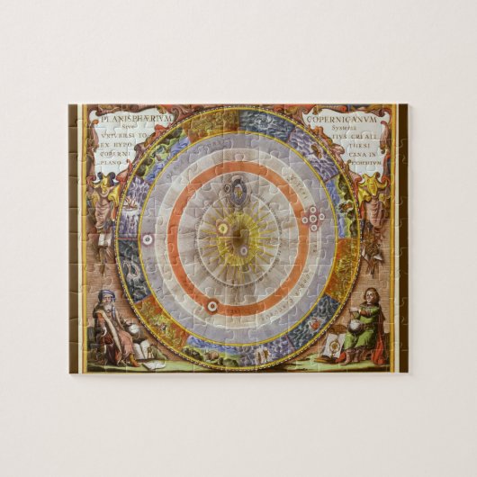  astronomie Celestial Copernican Planisphere Legpuzzel (Horizontaal)