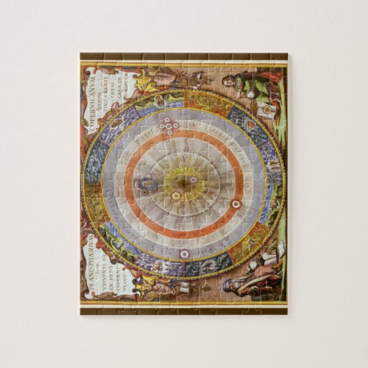  astronomie Celestial Copernican Planisphere Legpuzzel (Verticaal)