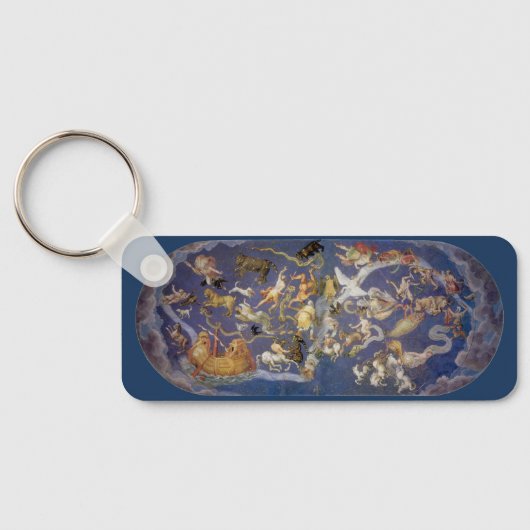  Astronomie Celestial Fresco, Constellations Sleutelhanger (Achterkant)