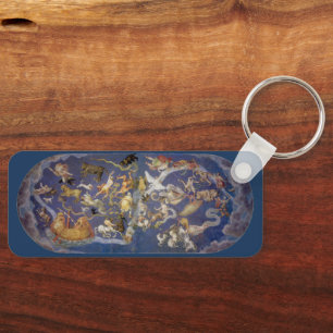  Astronomie Celestial Fresco, Constellations Sleutelhanger