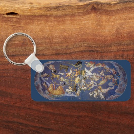 Astronomie Celestial Fresco, Constellations Sleutelhanger (Achterkant)