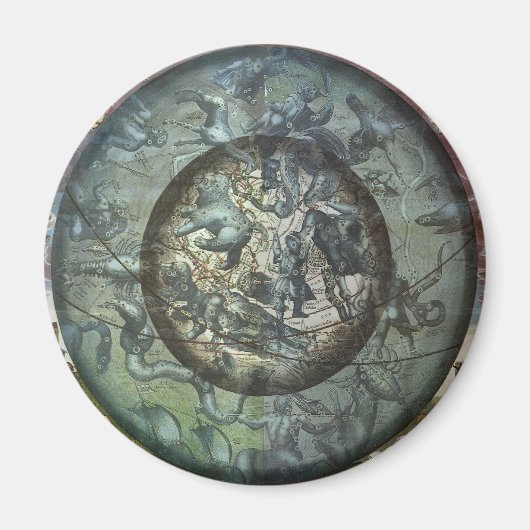  Astronomie Celestial Northern Constellation Magneet (Voorkant)