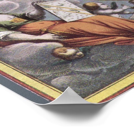  astronomie, Celestial Planisphere Zodiac Poster (Hoek)