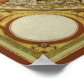 astronomie, Celestial Sky Map Star Chart Poster (Hoek)