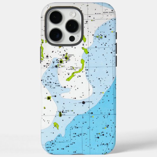 Astronomie Celestial Star Map Orion Case-Mate iPhone Case (Achterkant)