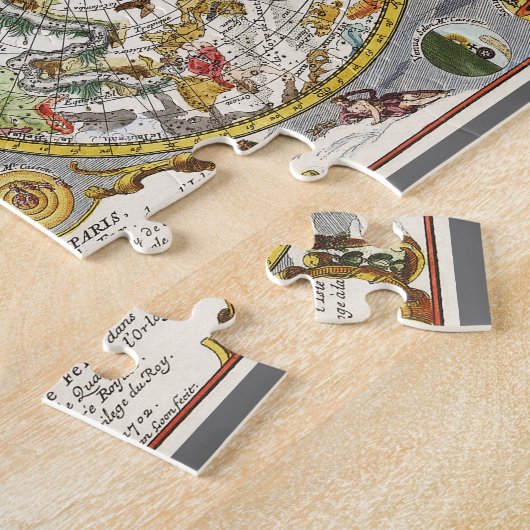  astronomie, Celsiale Planisphere Map Legpuzzel (Zijkant)