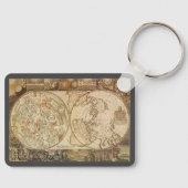 astronomie, Celsiale Planisphere Map Sleutelhanger (Voorkant)