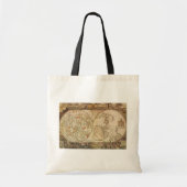 astronomie, Celsiale Planisphere Map Tote Bag (Voorkant)