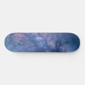 Astronomie comos blue paarse violette skiststerren persoonlijk skateboard (Horizontaal)