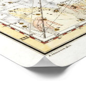  Astronomie Constellations Map Poster (Hoek)