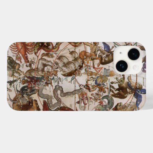  astronomie, Constellations of Southern Sky Case-Mate iPhone Case (Achterkant (horizontaal))