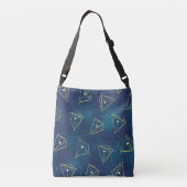 Astronomie Constellations Space Geek Crossbody Tas (Achterkant)