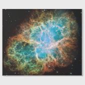 Astronomie Crab Nebula Hubble Space Cadeaupapier (Vlak)