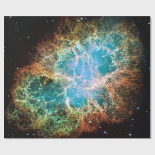 Astronomie Crab Nebula Hubble Space Cadeaupapier (Vlak)