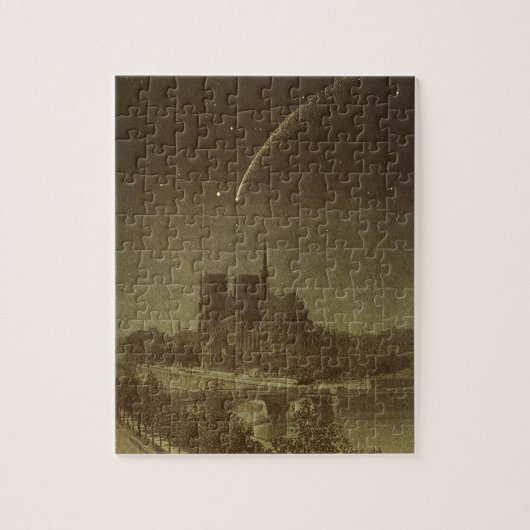  Astronomie, Donati Comet over Parijs, 1858 Legpuzzel (Verticaal)