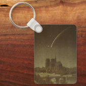  Astronomie, Donati Comet over Parijs, 1858 Sleutelhanger (Voorkant)