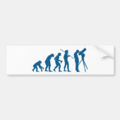 Astronomie Evolutie Bumpersticker (Voorkant)