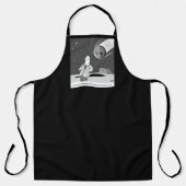 Astronomie Funny Meteor Hitting Earth Ramp Schort (Voorkant)