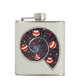 Astronomie Funny Space Spiral Galaxy Heupfles