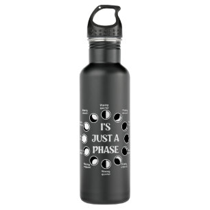 Astronomie houdt van zijn Just Phase Maan Cyclus F Waterfles