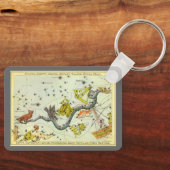  astronomie, Hydra Snake Constellation Stars Sleutelhanger (Voorkant)