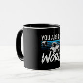 Astronomie Je bent uit deze wereld van ruimtesterr Mok (Voorkant links)