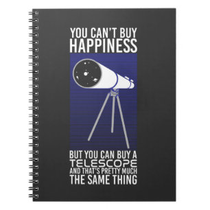 Astronomie - je kunt geen geluk kopen notitieboek