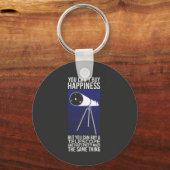 Astronomie - je kunt geen geluk kopen sleutelhanger (Voorkant)