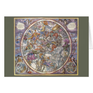 astronomie, Kaart van Christelijke constellaties