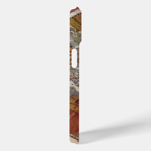  astronomie, Kaart van Christelijke constellaties Case-Mate iPhone Case (Achterkant / Rechts)