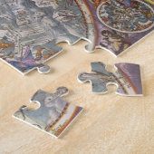  astronomie, Kaart van Christelijke constellaties Legpuzzel (Zijkant)