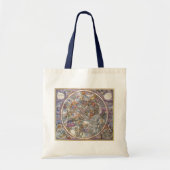  astronomie, Kaart van Christelijke constellaties Tote Bag (Voorkant)